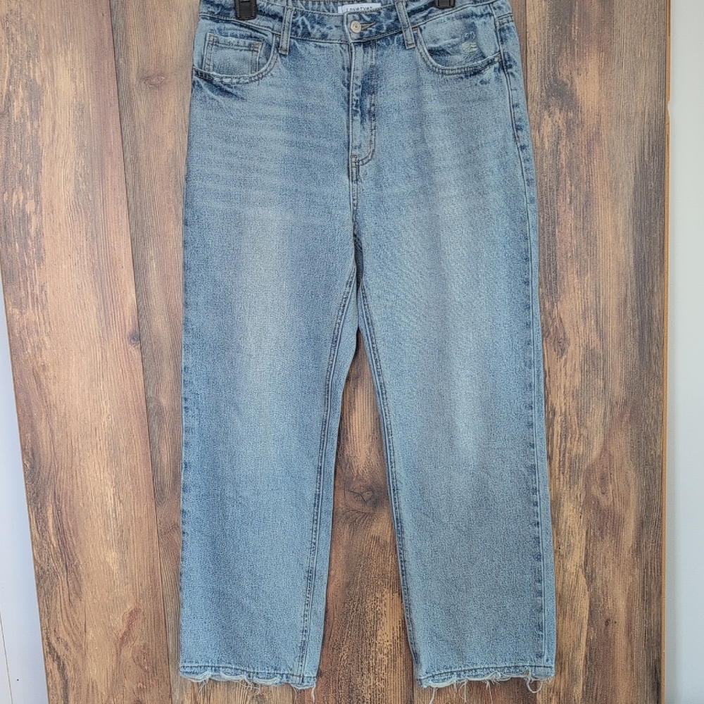 Lovervet by Vervet LV1128 90s Super High Rise Ankle Jeans 29/9 Q133 - Picture 5 of 10